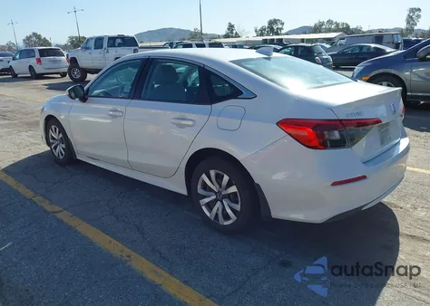 2022 Honda Civic Lx z USA, uszkodzony, nr VIN 2HGFE2F22NH543550